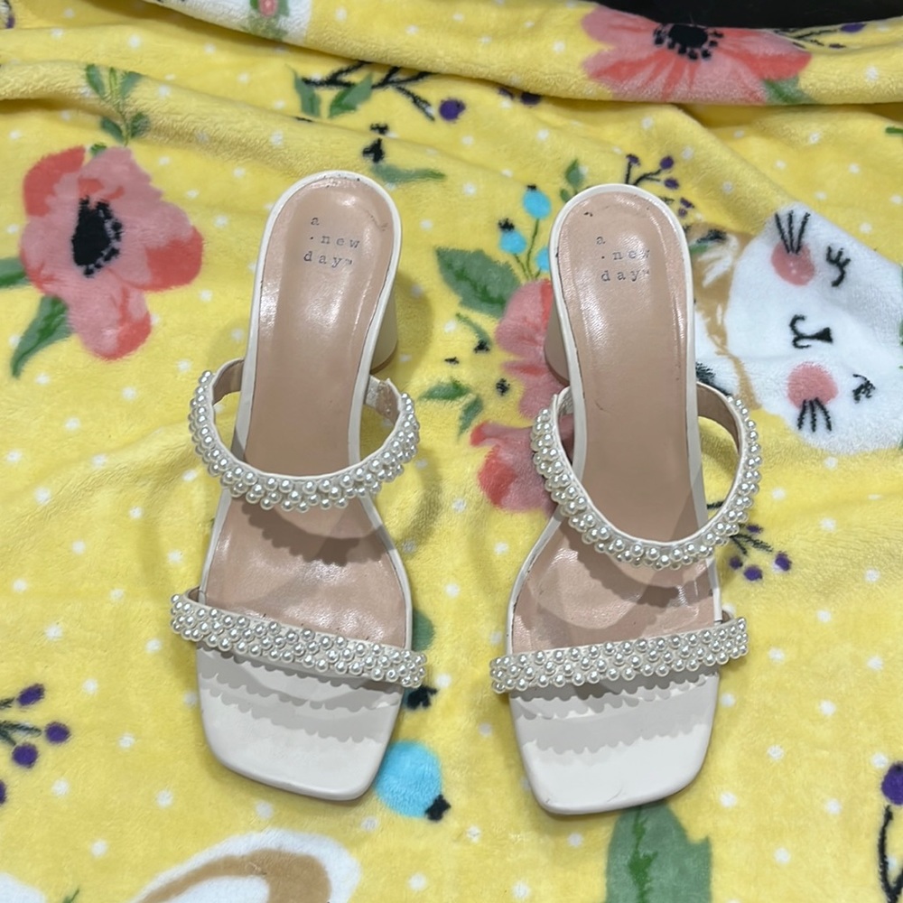 Pearl heels from target